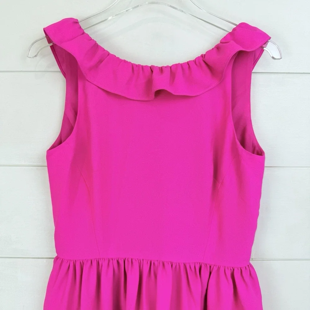 Kate Spade Scenic Route Ruffle Mini Dress Women‎ 4 Boganvilea
